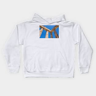 Pillars of stone. Kids Hoodie